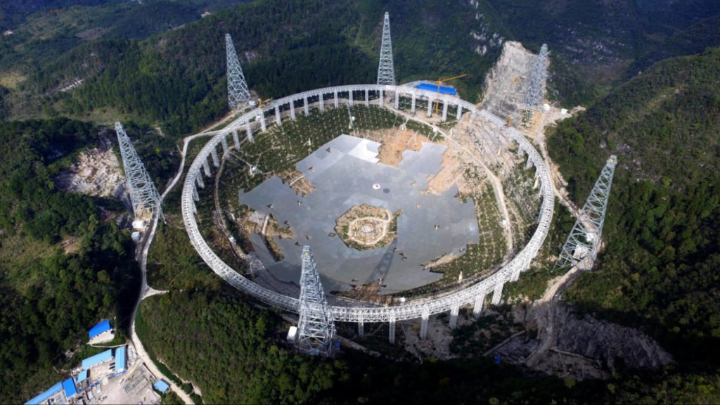 FAST es el radiotelescopio más grande del mundo