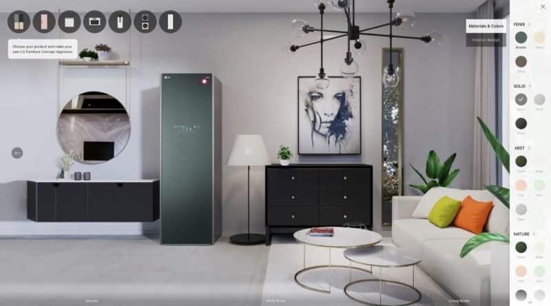 LG Furniture Concept Appliances