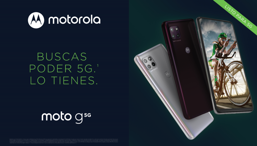 El Moto G 5G llega oficialmente a MÃ©xico 