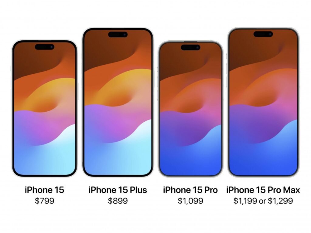 Precios Apple iPhone 15 y 15 Pro